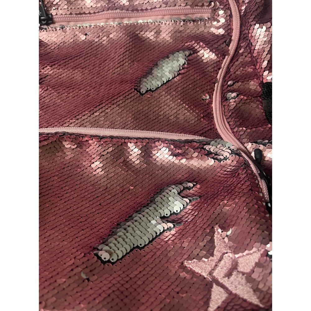 Rebel Athletic Dream Bag Smokey Rose Sequin Cheer Backpack Pink NEW MSRP $138 - Picture 11 of 16